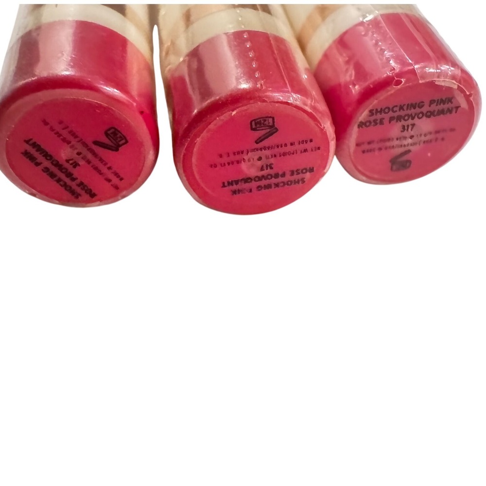 Khroma Beauty Kardashian Joystick Lip Lacquer 317 Shocking Pink Set 3 NOS Sealed - Picture 5 of 5